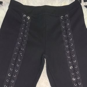 Tie up lace pants